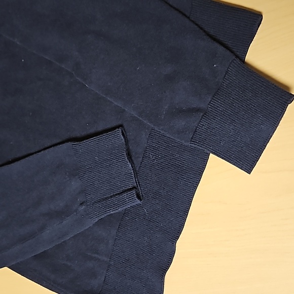 Andrew Marc Navy Knit Turtleneck Long Sleeve Shirt, size S - Picture 5 of 12